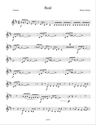 Real - Clarinet