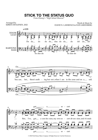 Stick To The Status Quo