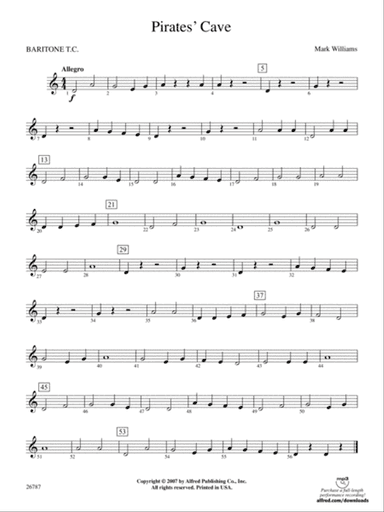 Pirates' Cave: Baritone T.C.