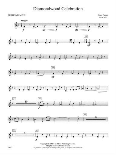 Diamondwood Celebration: Baritone T.C.