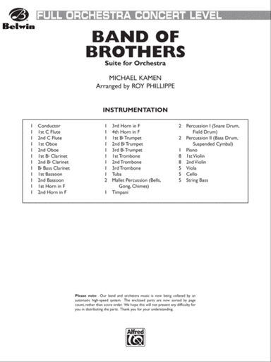 Band of Brothers: Score