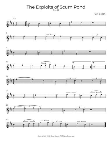 The Exploits of Scum Pond