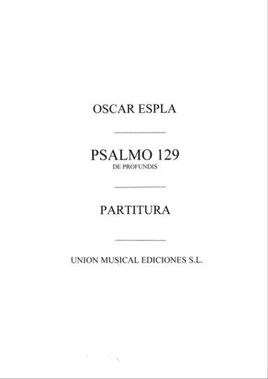 Psalmo 129 De Profundis