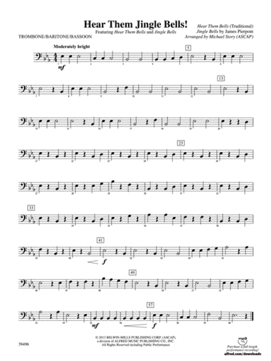 Hear Them Jingle Bells!: 1st Trombone