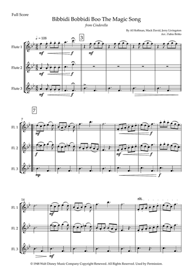 Bibbidi-bobbidi-boo (the Magic Song)