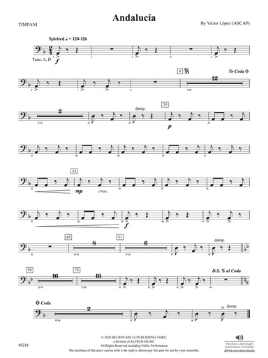 Andalucía: Timpani