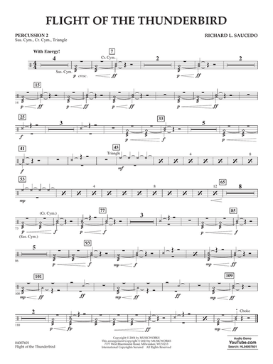 Flight Of The Thunderbird - Percussion 2