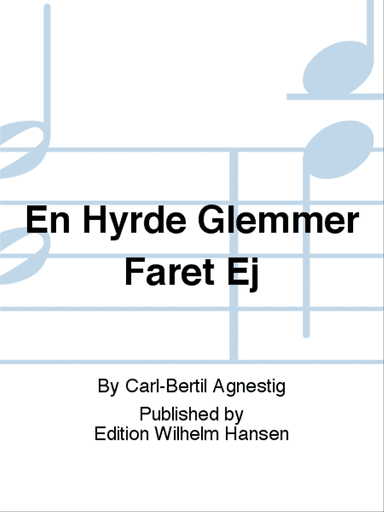 En Hyrde Glemmer FÄret Ej