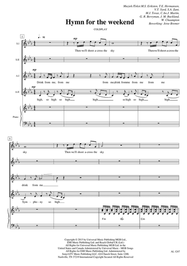 Hymn For The Weekend