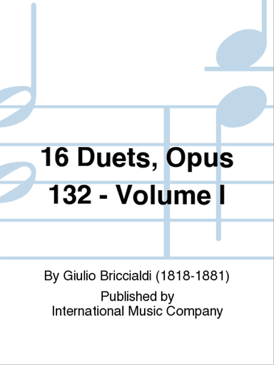 16 Duets, Opus 132: Volume I