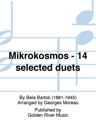 Mikrokosmos - 14 selected duets
