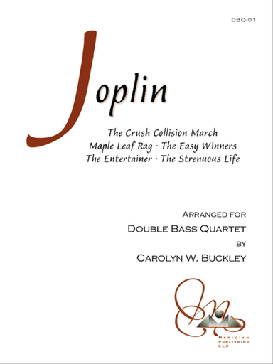 Scott Joplin Collection for Double Bass Quartet