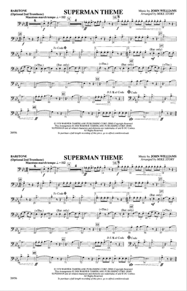 Superman Theme: Baritone B.C.