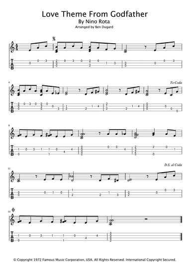 Love Theme From The Godfather III