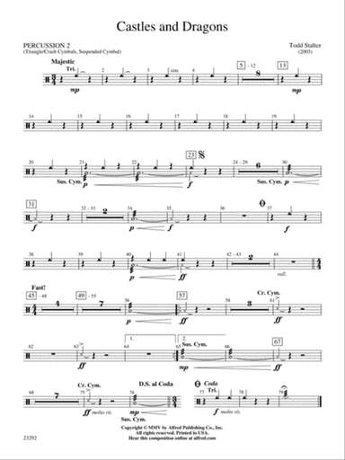 Castles and Dragons: 2nd Percussion