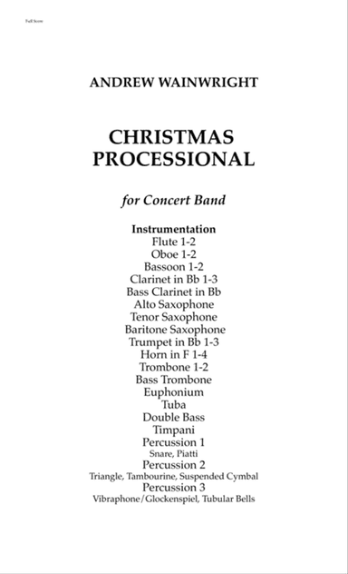 Christmas Processional