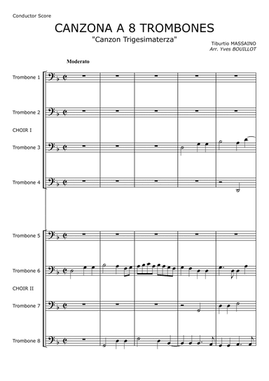Canzona a 8 trombones