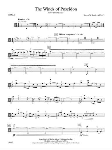 The Winds of Poseidon: Viola