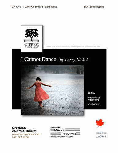 I Cannot Dance