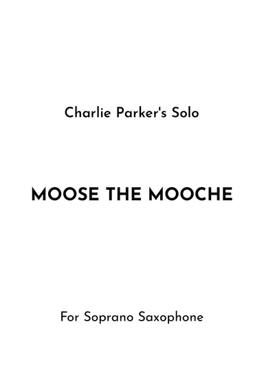 Moose The Mooche