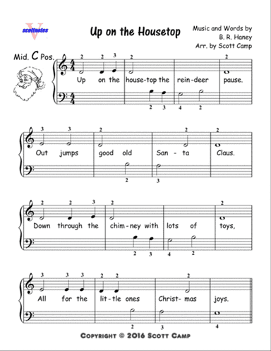 Up on the Housetop (First Year Piano Students)