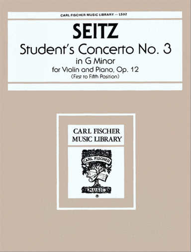 Student's Concerto No. 3