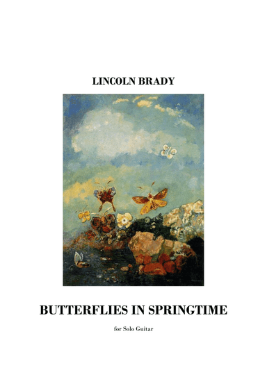 BUTTERFLIES IN SPRINGTIME - Solo Guitar