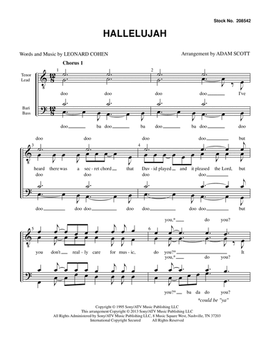 Hallelujah (arr. Adam Scott)