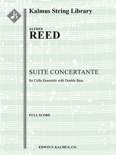Suite Concertante for Cello Ensemble with Double Bass