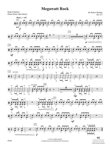 Megawatt Rock: 1st Percussion