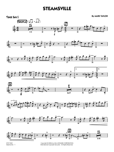Steamsville - Tenor Sax 2