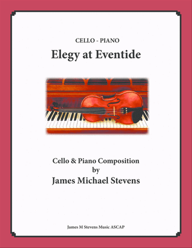 Elegy at Eventide - Cello and Piano