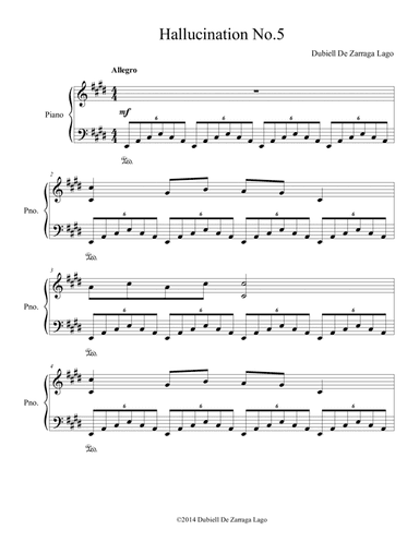 Hallucinations for Piano No.5