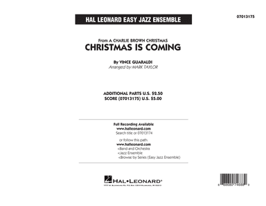 Christmas Is Coming - Conductor Score (Full Score)
