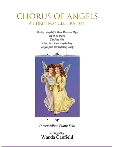 Chorus of Angels (A Christmas Celebration) for piano solo