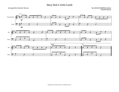 Mary Had A Little Lamb