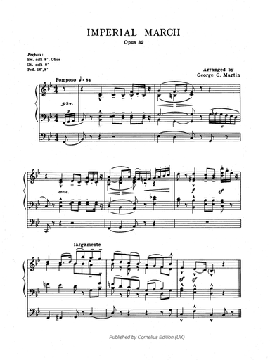 Imperial March for Organ