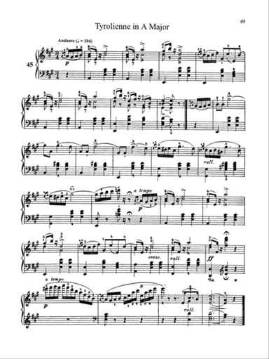 Bertini: Forty-nine Etudes, Op. 101 & 166