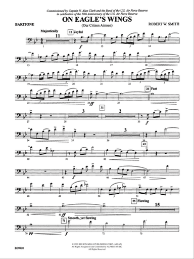 On Eagle's Wings: Baritone B.C.