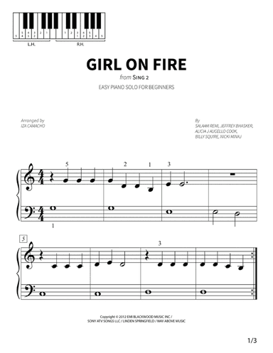 Girl On Fire (main Version)