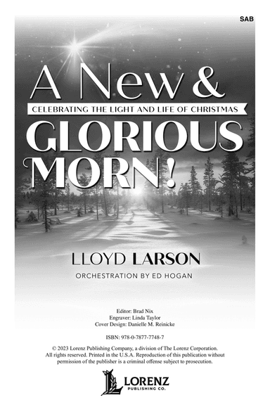 A New and Glorious Morn!