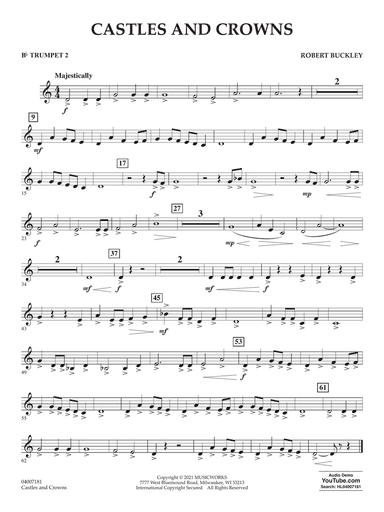 Castles and Crowns - Bb Trumpet 2