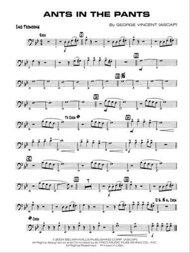 Ants in the Pants: 2nd Trombone