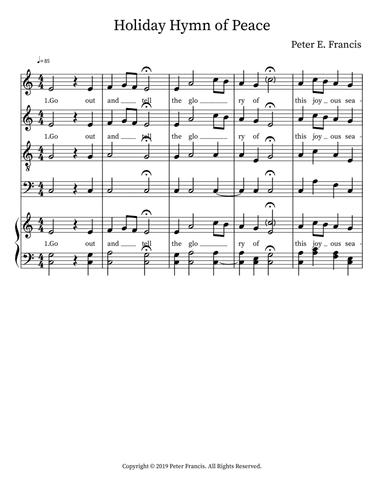 Holiday Hymn of Peace