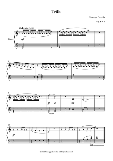 Trillo Op. 8 No. 2
