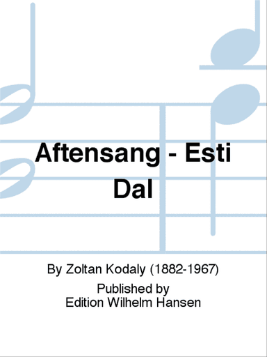 Aftensang - Esti Dal