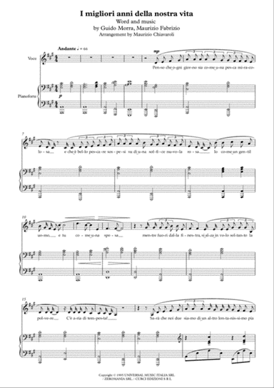 Migliori Anni Della Nostra Vita, I