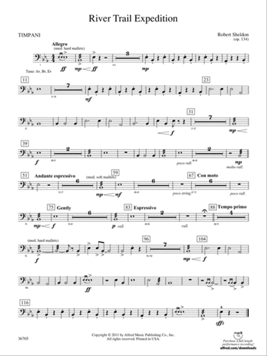 River Trail Expedition: Timpani