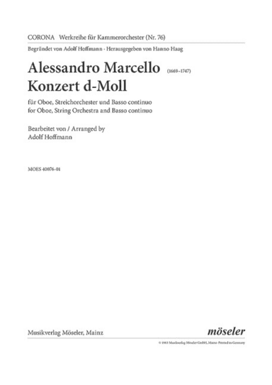 Concerto D minor