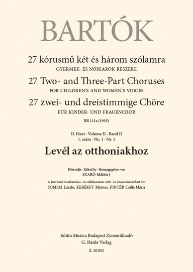 Level Az Otthoniakhoz (Letter Home)